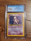 Pokémon TCG Mewtwo Base Set 10/102 Holo Unlimited Holo Rare CGC 7.5 NM+