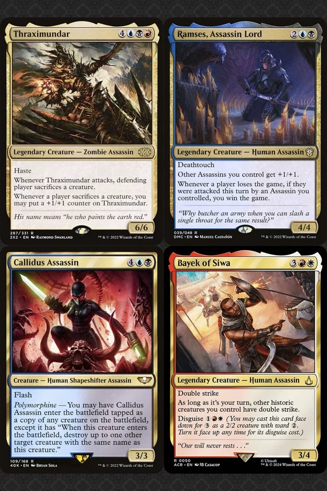 Ezio Auditore da Firenze ASSASSIN'S CREED Commander Deck Magic MTG Ready-to-Play - Image 2 of 4