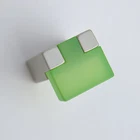 Furniture Knob Furniture Kitchen Champagne Green Combination Knobs Cabinet Handles Door