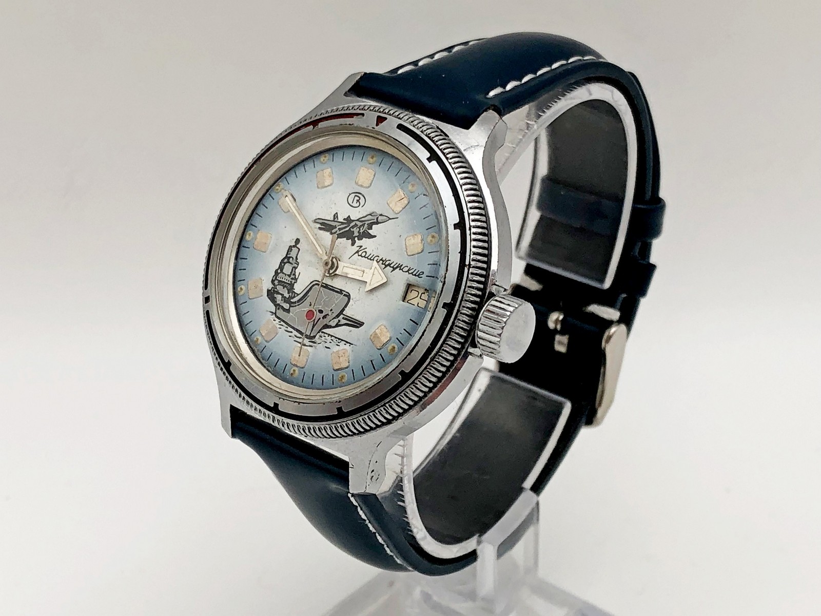 WOSTOK 2414 Komandirskie Vintage Wristwatch Vostok Post-USSR Serviced Watch