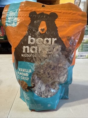 Bear Naked Granola Vanilla Almond Crisp 12 oz Exp 8/26