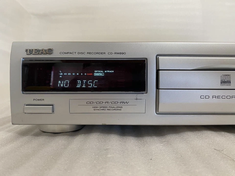 TEAC CD-RW890MKII CD Recorder Player Audio Recording & Playback - Image 2 of 4