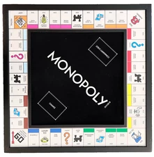 Monopoly Frontgate Limited Edition Board Game Large Heavy Duty Wood Complete Set