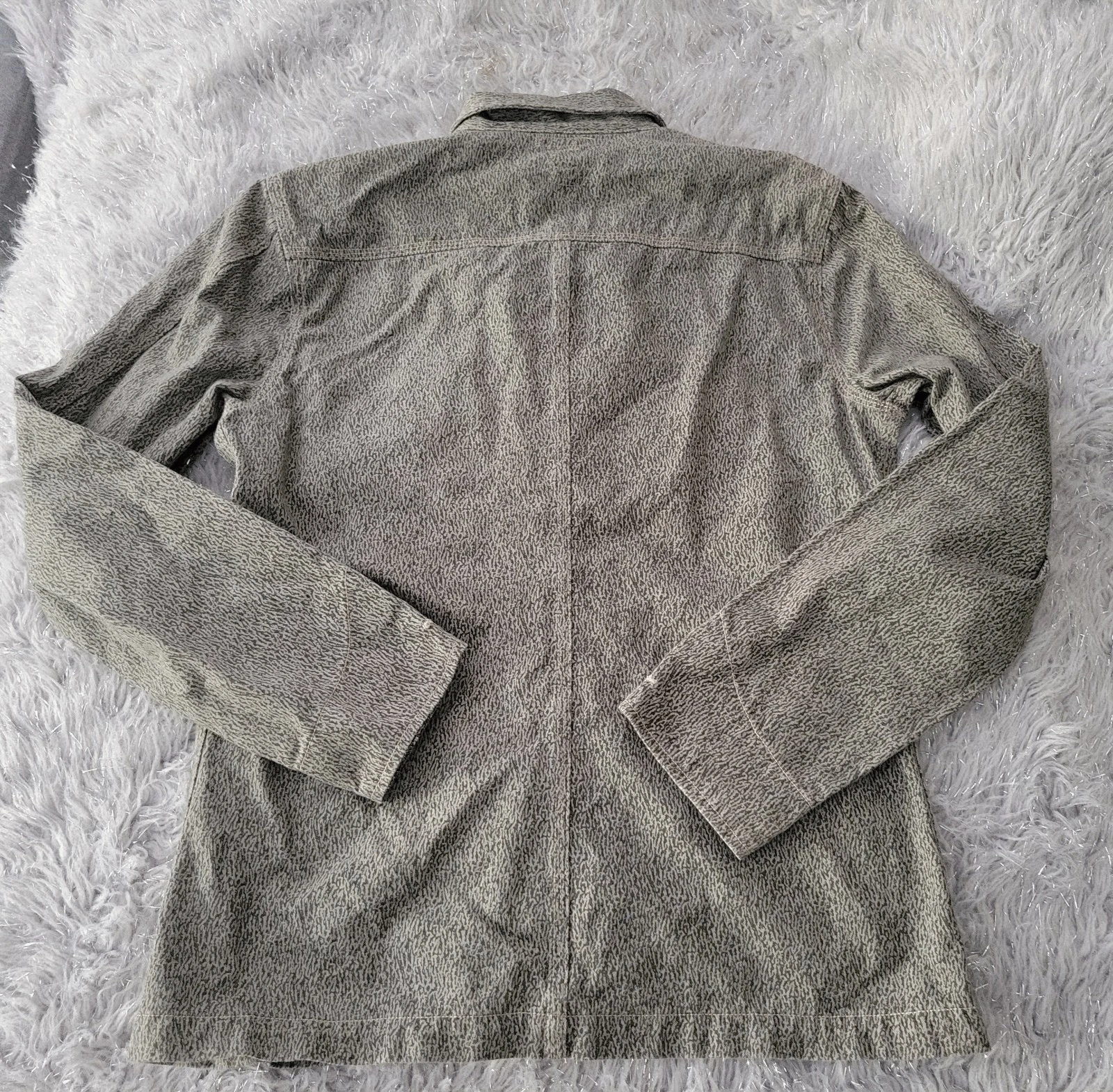 Kato The Vice Rain Camouflage Chore Jacket Hiroshi Green Black Shacket Men M - product detail image 8