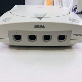 Sega Dreamcast Video Game Console White HKT-3020 w Travel Case and Accessories
