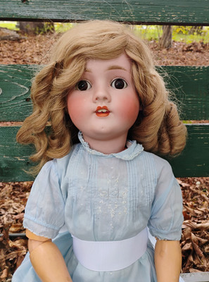 Antique 27'' German Bisque Kestner Kley & Hahn Walkure Doll 250 5 1/4