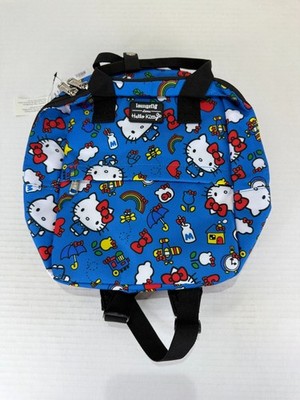 Funko Loungefly - Hello Kitty - Rainbow Bow Mini Rucksack Tasche - Neu mit Etikett