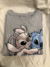 Stitch Pajamas Set Loungewear Size Large NWT LILO  Stitch Angel