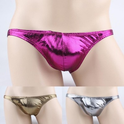 Polyester Herren Jockstrap Unterwäsche T Back Hohl Tangas G String Slip