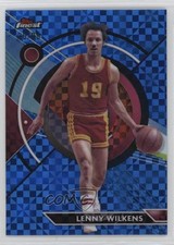2023 Finest Common Blue Checkerboard Refractor 26/99 Lenny Wilkens #67 HOF 1oa8