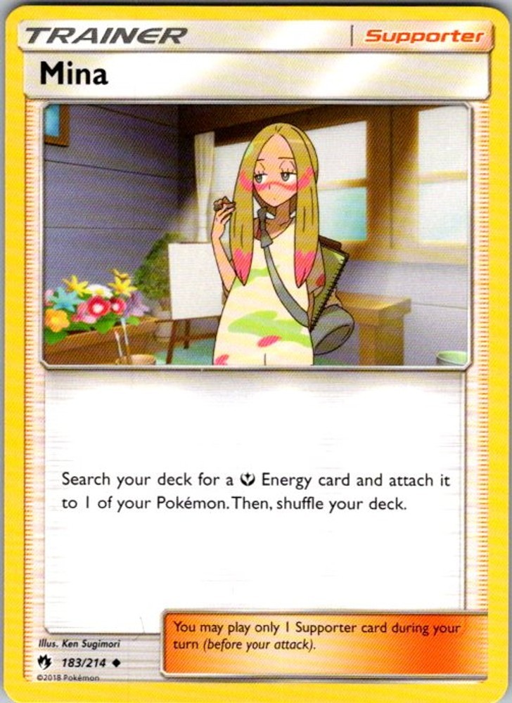 Pokemon SM - Lost Thunder Mina 183/214 NM