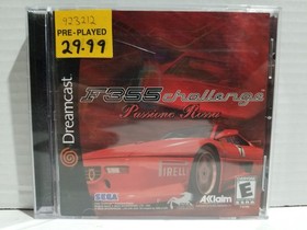 F355 Challenge: Passione Rossa Sega DreamCast Complete CIB TESTED 