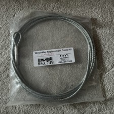 WinchMax Replacement Steel Cable Kit UMCABKIT002 Winch Wire Rope Eye End New