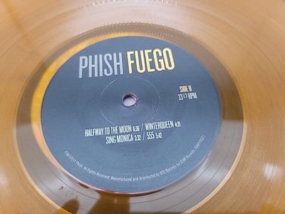 Phish Fuego Vinyl 2xLP 2014 Limited Edition Orange Color Jemp