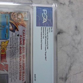 PSA 9.8 A++ Dragon Ball Z Ultimate Battle 22 PS1 Sealed Graded Y-Fold Seal
