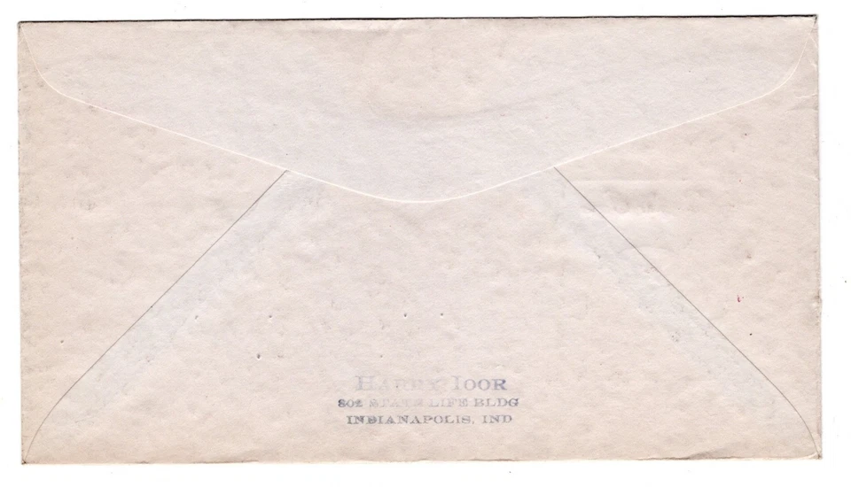 #808 EE Presidential Series 1941 James Madison 4c FDC - #1 H. Ioor - Image 2 of 2