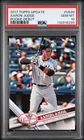 2017 TOPPS UPDATE ROOKIE DEBUT #US99 AARON JUDGE ROOKIE RC PSA 10