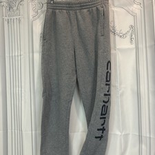 CARHARTT YOUTH KIDS SIZE L 14-16 GRAY Soft SWEATPANTS JOGGERS