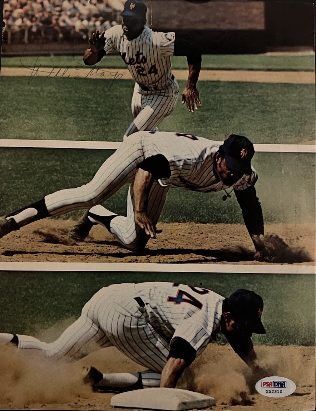 Willie Mays Autographed Magazine Clipping PSA/DNA Authenticated