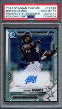 BB - 2021 Bowman Chrome - CPABR - Bryan Ramos - PSA 10 GEM MT