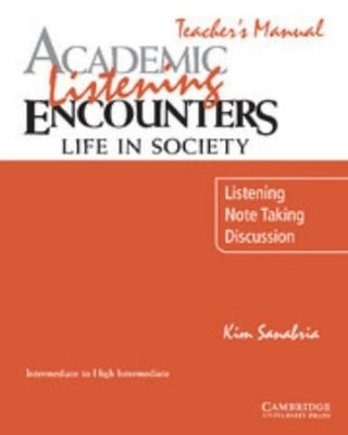 Academic Listening Encounters : Life in Society - Listening, Note