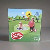 Chad Valley 2+Years 3 Ring Paddling Pool Summer Swimming Outdoors Brand New