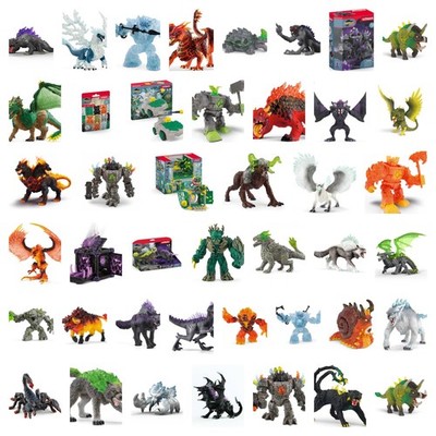 Schleich Eldrador Schleich Lava Feuer Eis Monster Roboter - Auswahl