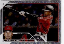 2023 Topps Chrome Logofractor Edition #186 Alek Thomas