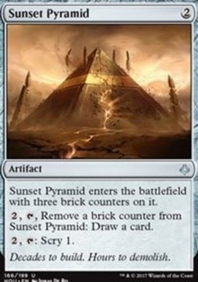 4x Sunset Pyramid MTG Hour of Devastation NM Magic Regular