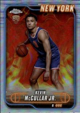 2024-25 Topps Chrome Kevin McCullar Jr. #150 Refractor New York Knicks 31L