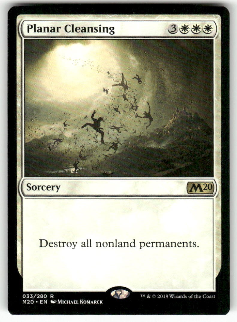 Planar Cleansing 33 Rare Core Set 2020 Magic: The Gathering Near Mint