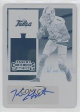 2016 Contenders Draft Picks Printing Plate Cyan 1/1 Keyarris Garrett Auto 09q5