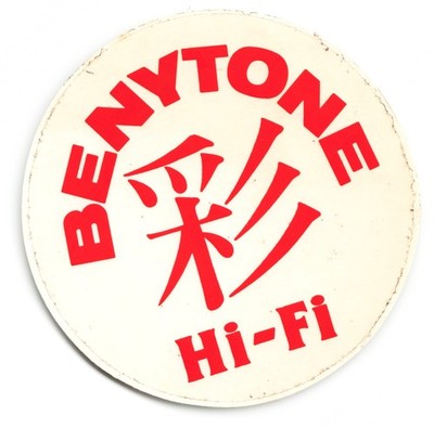 [L003] LOGO / STICKER - VINTAGE 1980 - BENYTONE