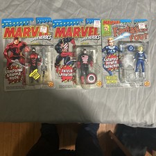 Marvel Superheroes Lot Of 3 On Card