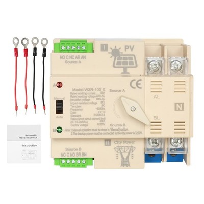 Automatischer Transferschalter, Dual Power Automatischer Transferschalter ATS...