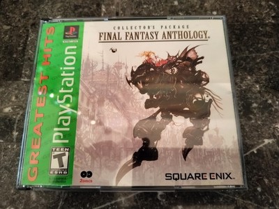 Final Fantasy Anthology Square Enix Collector's Edition 2 Discs PS1 1999