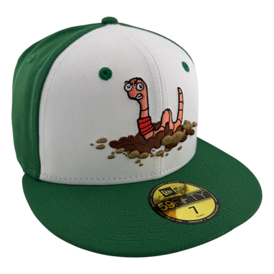 New Era Worcester WooSox MiLB Wicked Worms of Worcester 59Fifty