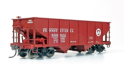 Tolva de 2 bahías Rapido Trains 148011 HO PRR Circle Keystone GLa #4 (paquete de 6) | Zustand: New