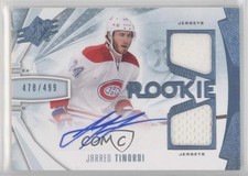 2013-14 SPx 478/499 Jarred Tinordi #182 Auto 2d8