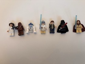 LEGO STAR WARS 7965 MILLENNIUM FALCON 99% COMPLETE WITH FIGURES NO INSTRUCTIONS