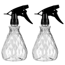 wugongshan 2 Pcs Spray Bottles, 500 ml/17 oz Empty Water Spray Bottles, Plastic