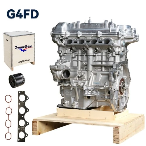 Auto Engine G4FD 1.6L Long Block Engine Assembly For 2012--2019 Hyundai Kia GAS