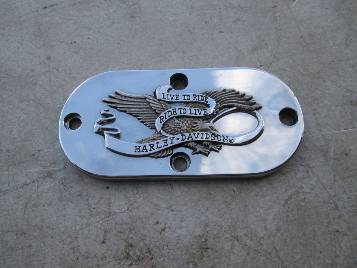希少 ノベルティ 60's〜 ヴィンテージ ハーレー イーグル クッション Harley-Davidson Eagle Live To Ride Inspection Cover Shovelhead FLH