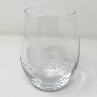 Phillips Exeter Academy Stemless Wine Glass - The 1781 Society