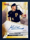 2025 Bowman’s Best Konnor Griffin Gold Mini Diamond /50 On Card Auto Pirates