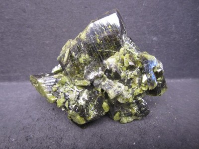Epidote Crystal Cluster, Sayan Mine, Peru #15