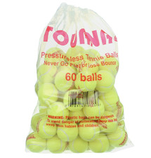 Tourna Pressure less Tennis Balls 60 Balls