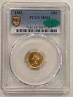 1885-P Gold Dollar — photo from another recent sale