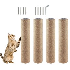 4 Pcs Cat  Scratching  Post  Replacement for Indoor 15.7 x 3.1 Inches  Cats  Tree  Rep