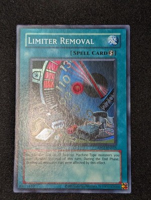 Yugioh Limiter Removal - RP02-EN015 - Super Rare - Unlimited Edition - (2025)
